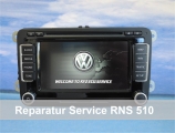 Reparatur Service VW RNS-510 GPS ohne Funktion Standort nicht auffindbar